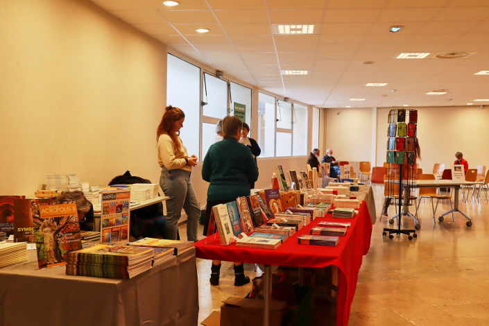 Stand de livres